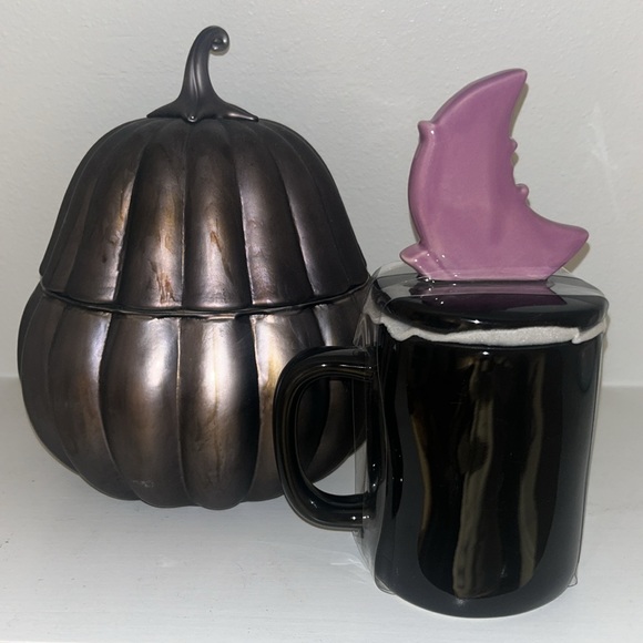 Rae Dunn Halloween mug with Witch Topper- TONIGHT WE FLY brand new 1 out of 4. - Picture 2 of 5